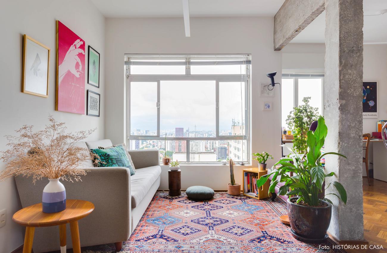 Decoração com bloco de concreto: Colunas e vigas