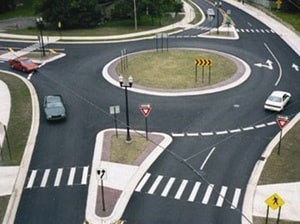 Medida de traffic calming: rotatória