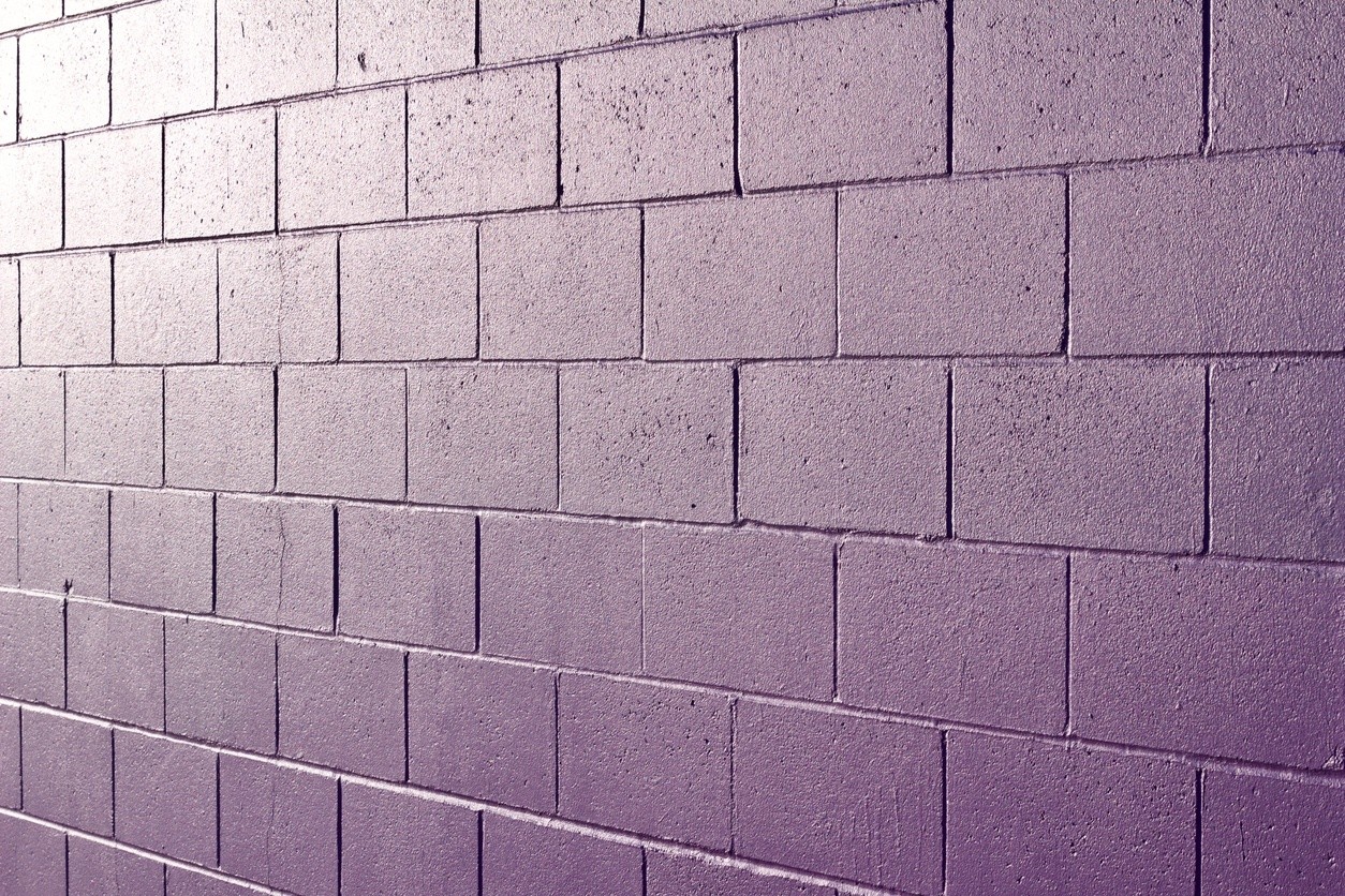 reformas rápidas: paredes com bloco de concreto pintado