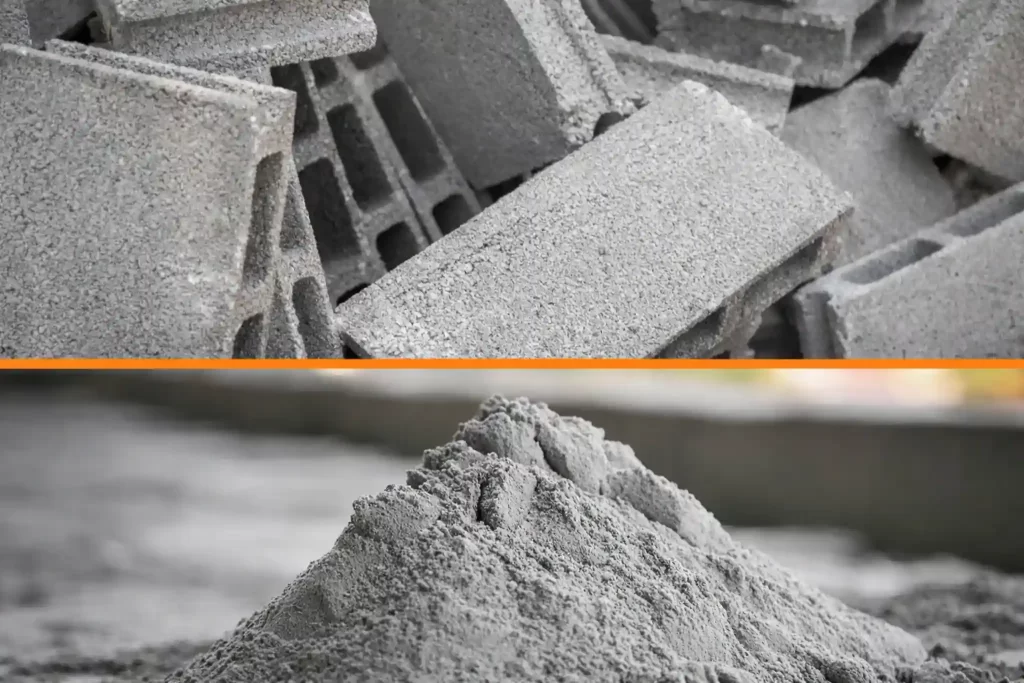 Qual a diferença entre concreto e cimento? Entenda!